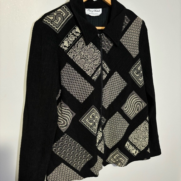 Stacey Michelle Vintage Zip up light Jacket - Medium‎ - Picture 4 of 9